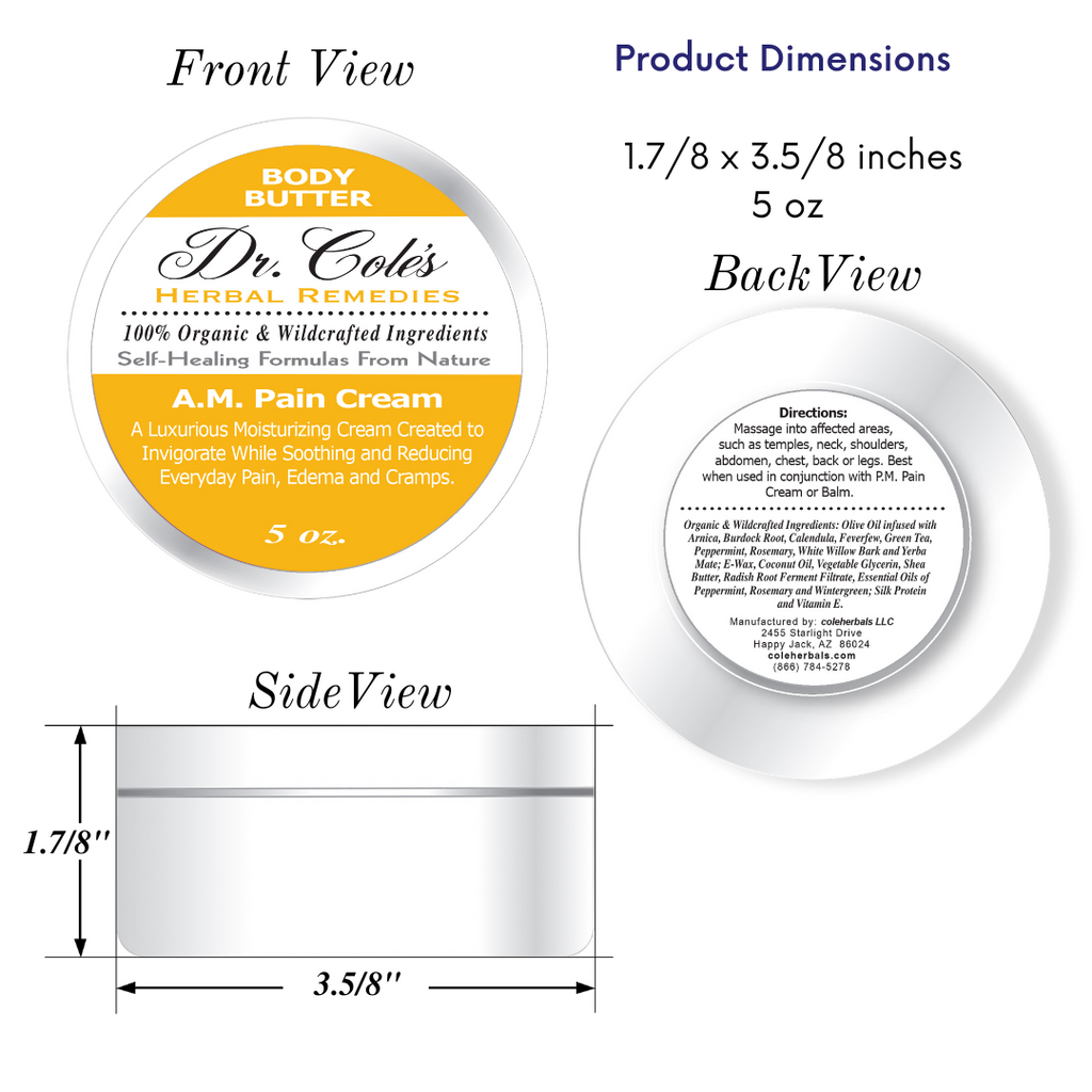 22 - Dr. Cole's A.M. Pain Cream-1
