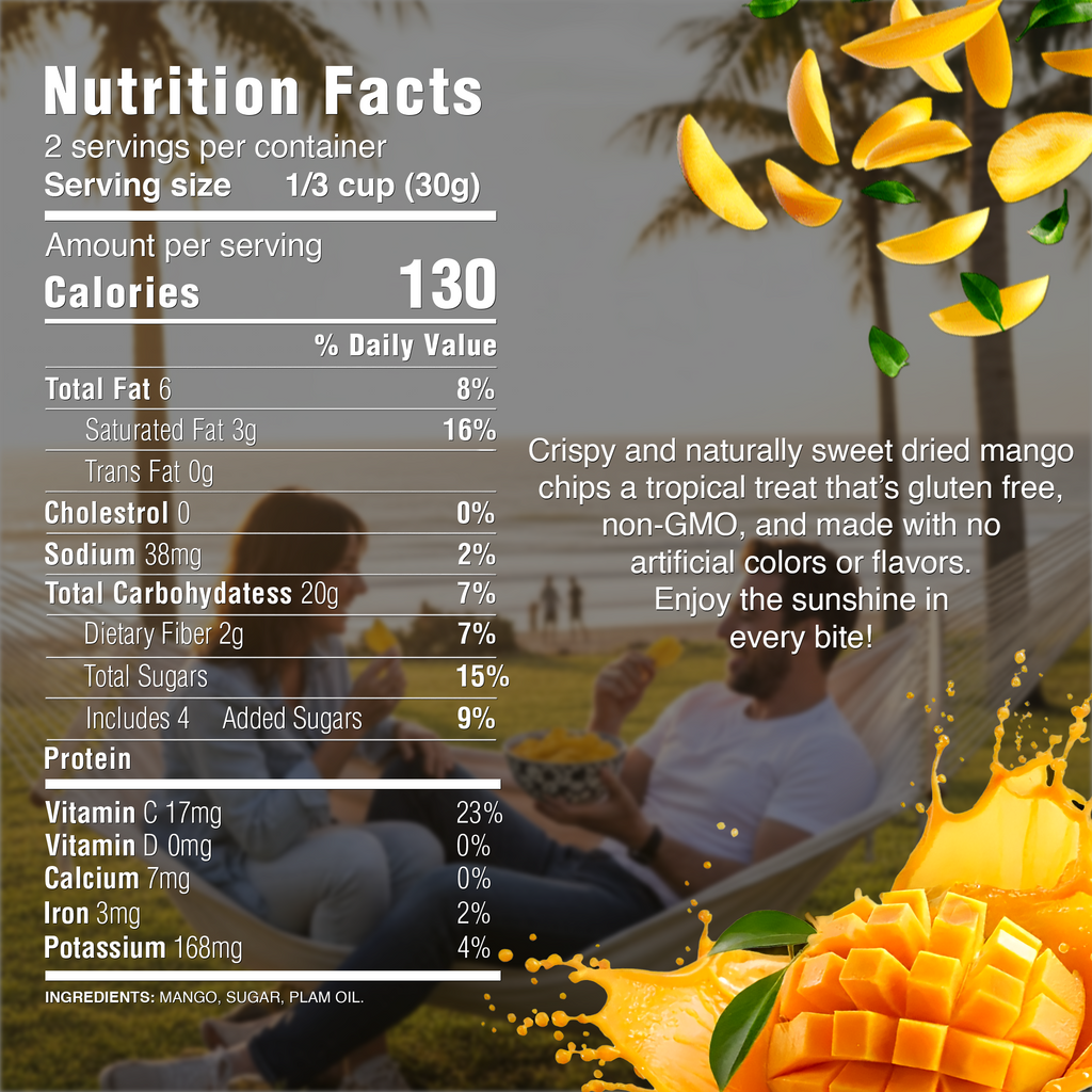 Baked Mango Chips 2.47oz-1