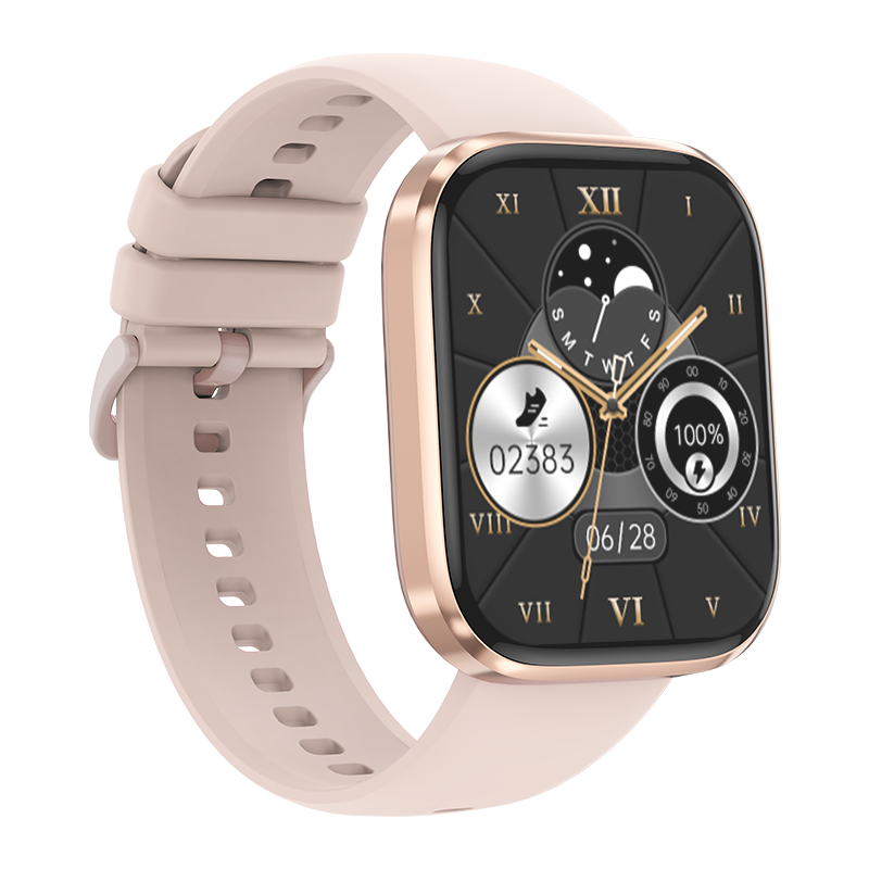 Fitness smart watch with 1.96 inch HD display and digital interface for men and women — view 2
