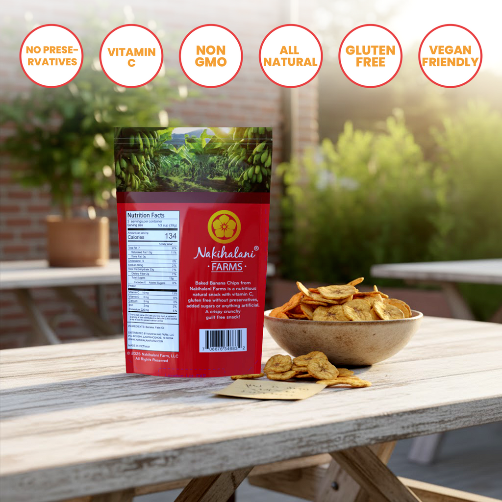 Baked Banana Chips 2.8oz-4