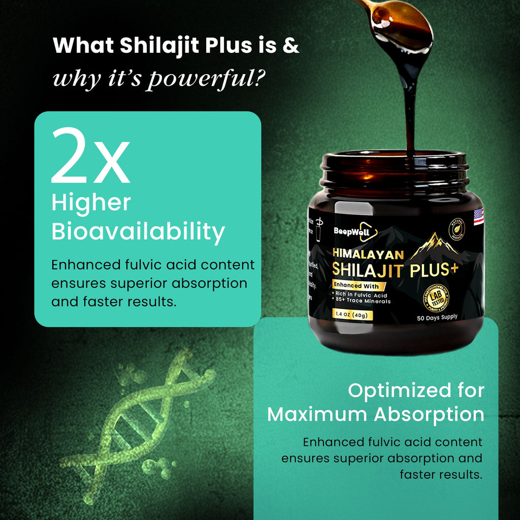 Beepwell Himalayan Shilajit Resin Plus-1