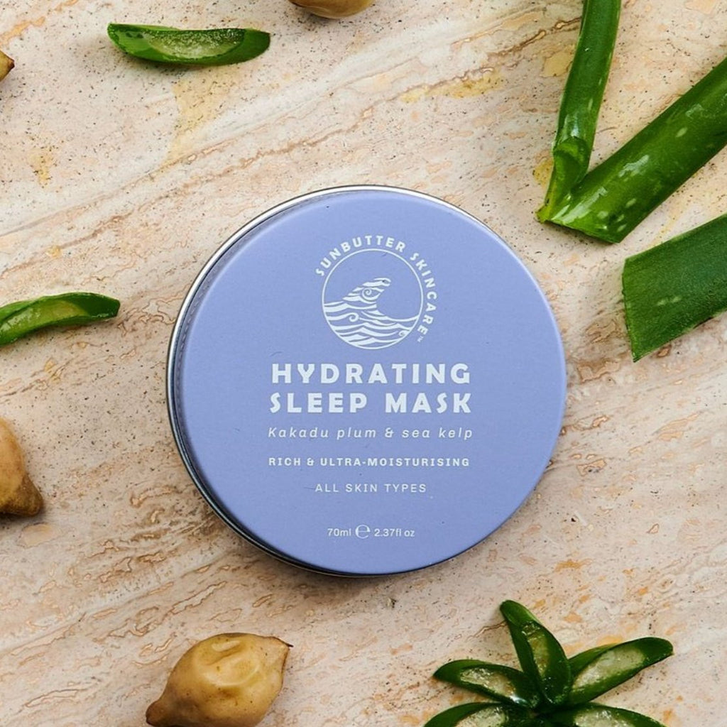 Ultra moisturizing hydrating sleep mask container for sensitive skin and overnight barrier repair skincare. — view 4