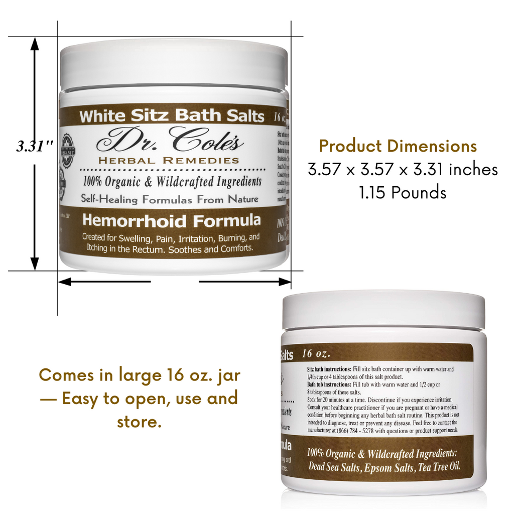 03 - Dr. Cole's Hemorrhoid Salts White-1