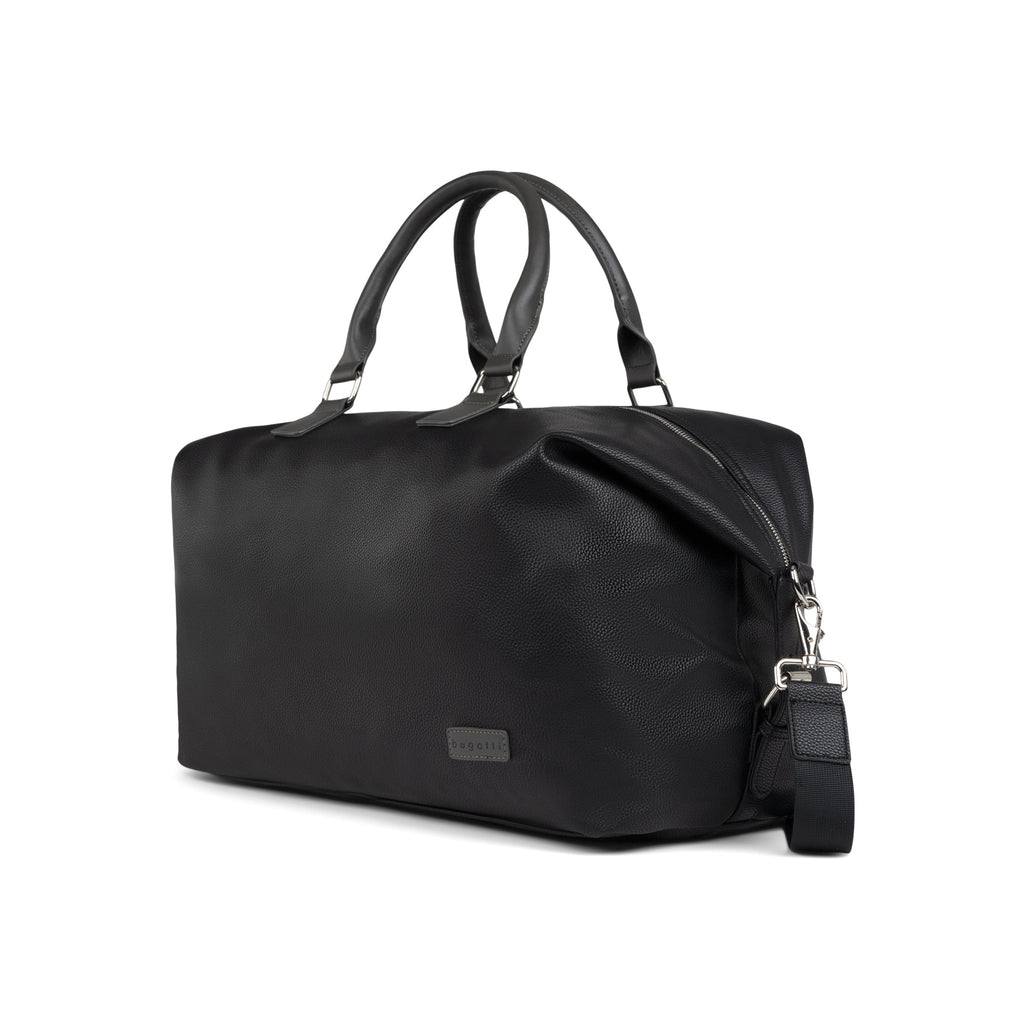 Contrast duffle bag with multiple pockets and durable straps for stylish and functional travel organization — view 2
