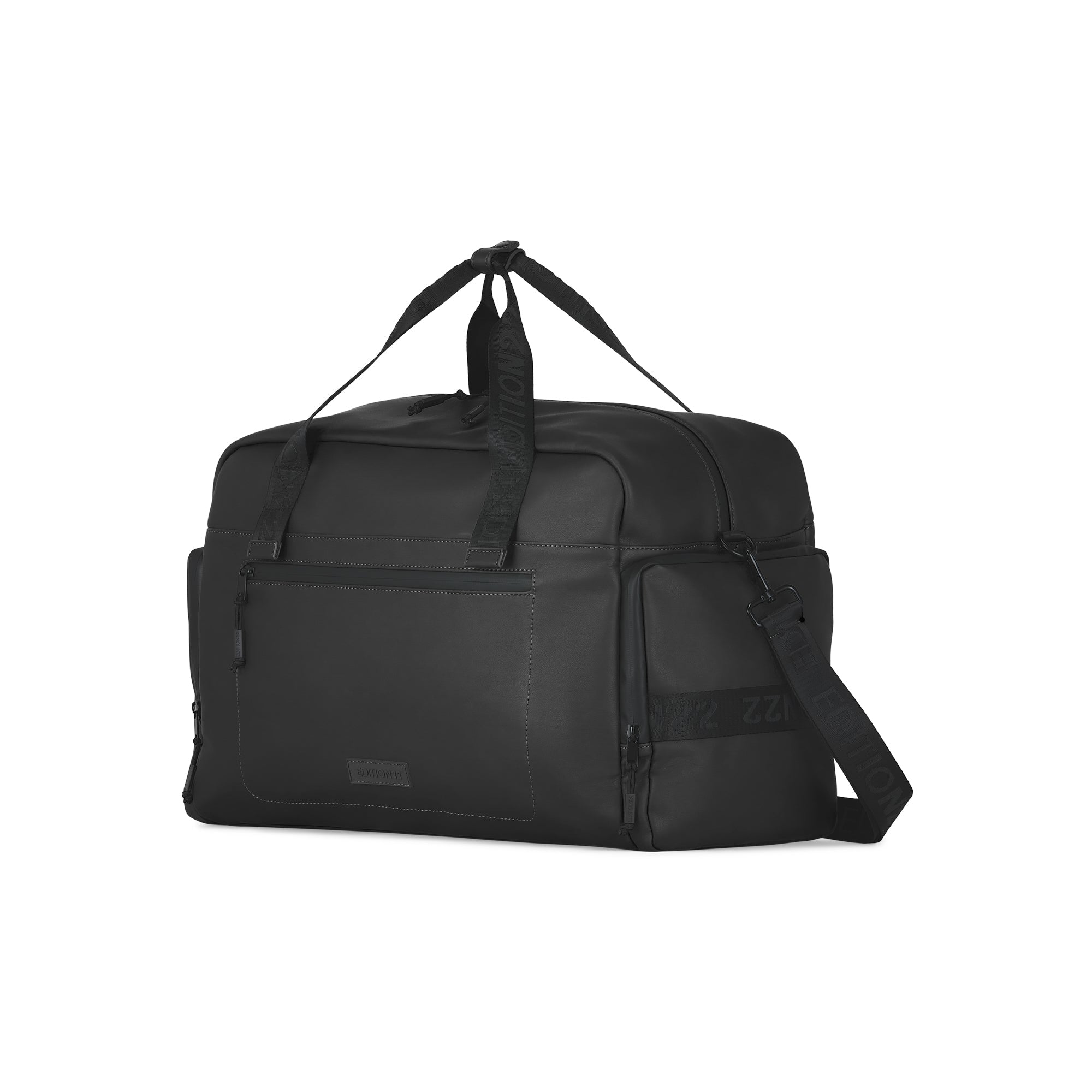 Vision Duffle Bag from recycled materials with sturdy handles shoulder strap and minimalist design — view 2