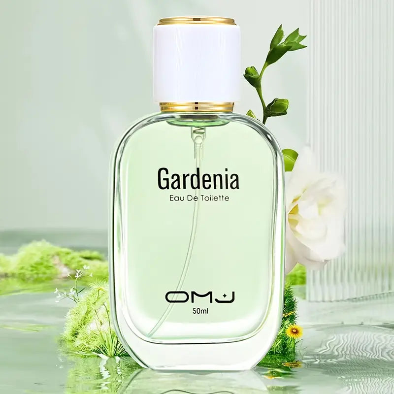 Gardenia Bloom 50ml Eau De Toilette sleek glass perfume bottle for women with floral fruity fragrance — view 3