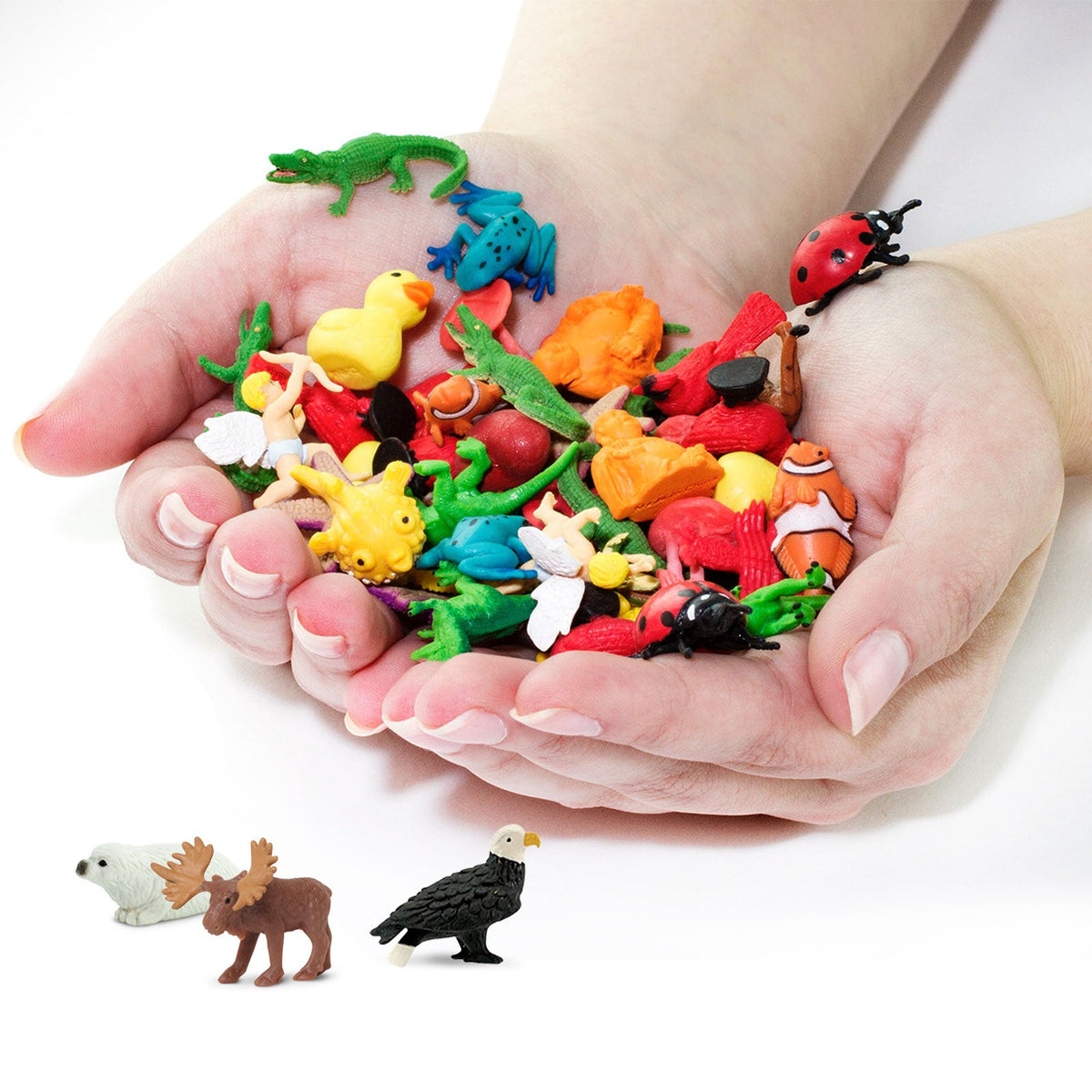 Mini Arctic Animal Toys Fun Pack-2