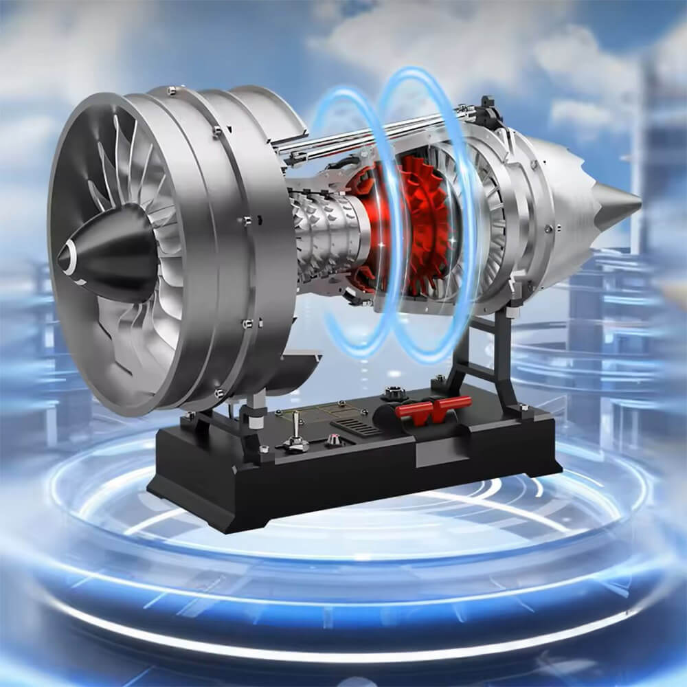Dual Spool Turbofan Engine Model Kit-2
