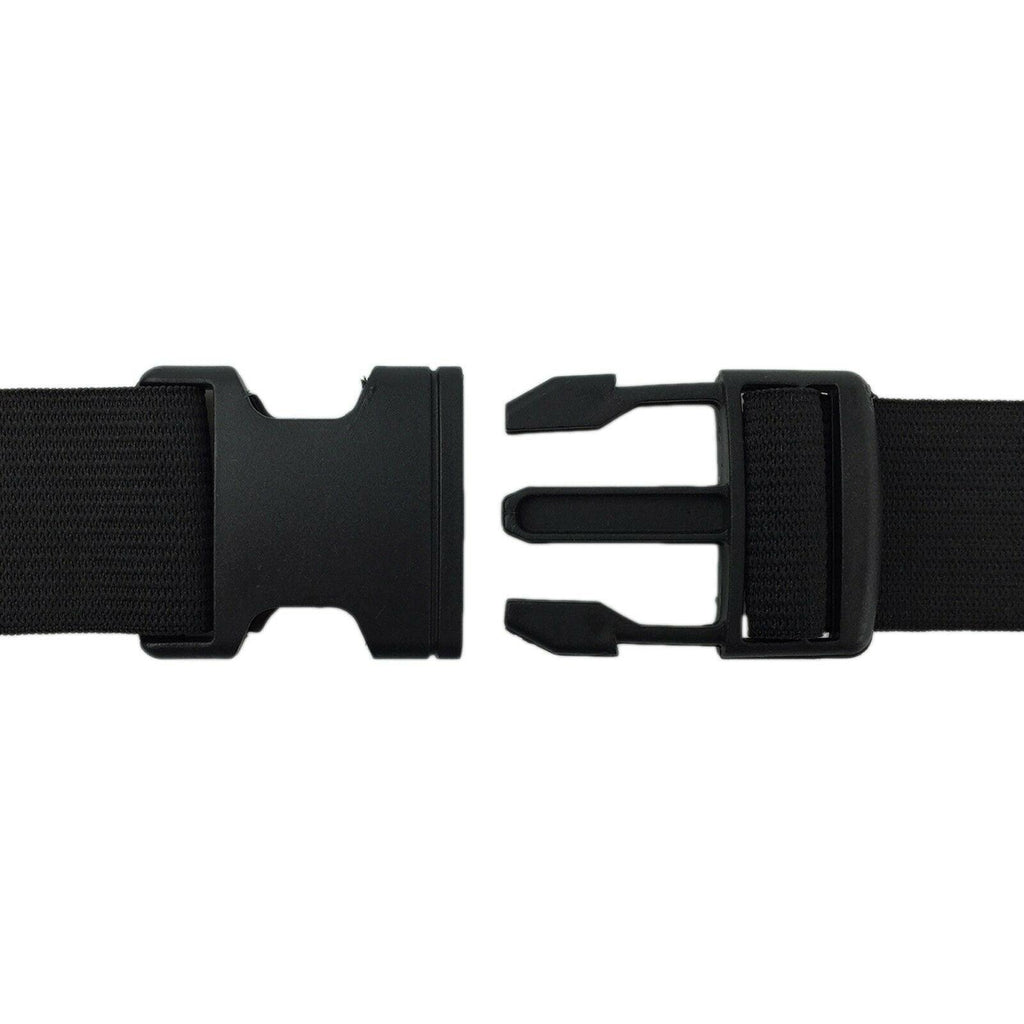 Lycra waist running belt with zip pocket and adjustable strap in multiple vibrant colors — view 5
