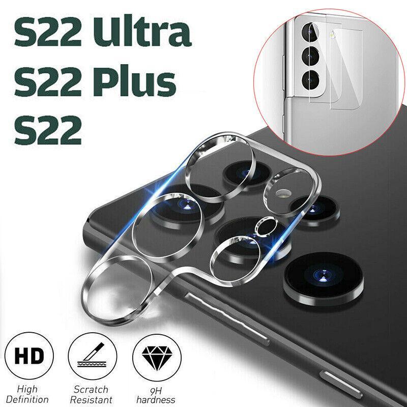 Samsung Galaxy S22 Ultra/Plus/S22 Camera Lens Protector Tempered Glass