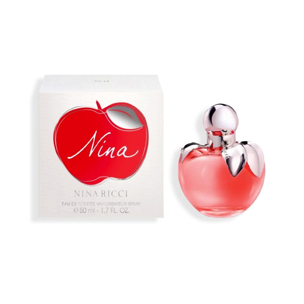 Nina Ricci women's eau de toilette 50ml perfume spray bottle in elegant designer packaging — view 2