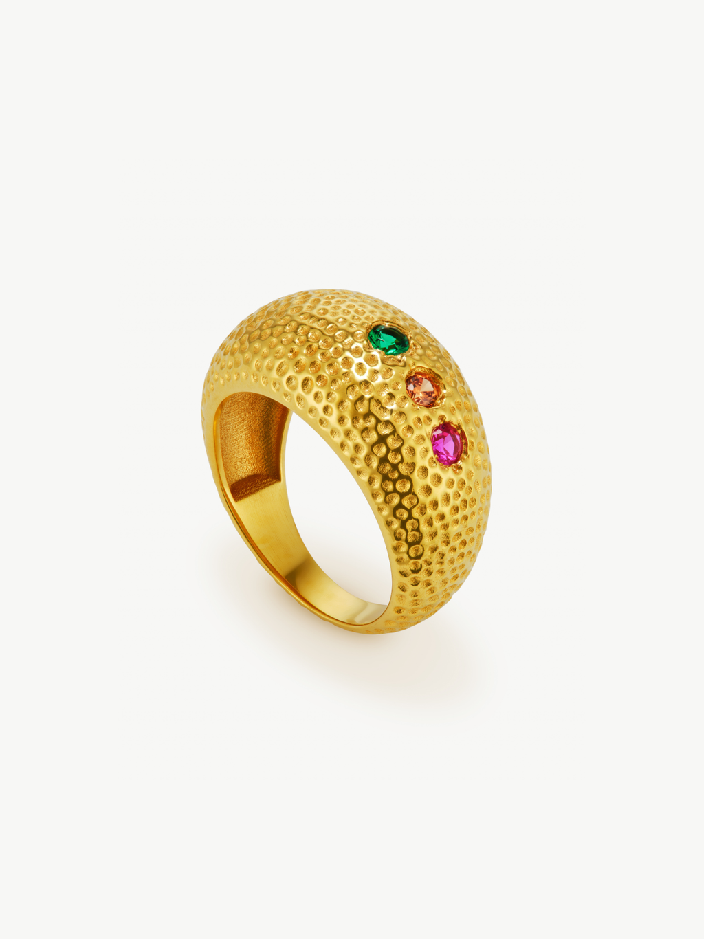 Gold Vermeil dome ring – Zadie | No More Nobody-0