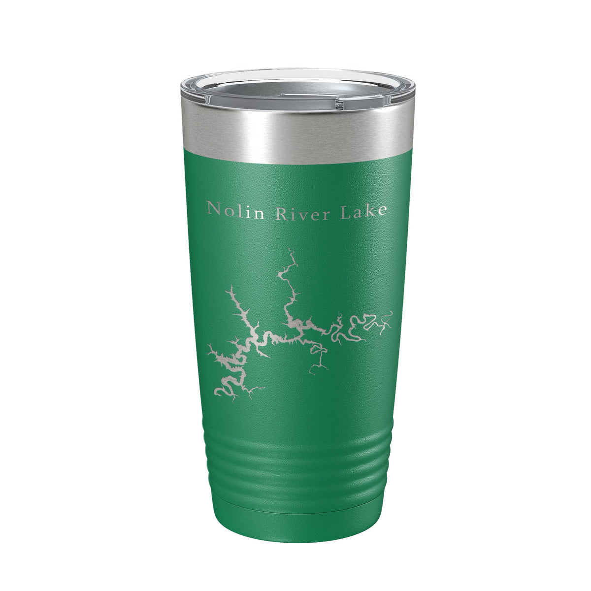 Nolin River Lake Map Tumbler Travel Mug Insulated Laser Engraved Coffee Cup Kentucky 20 oz-9