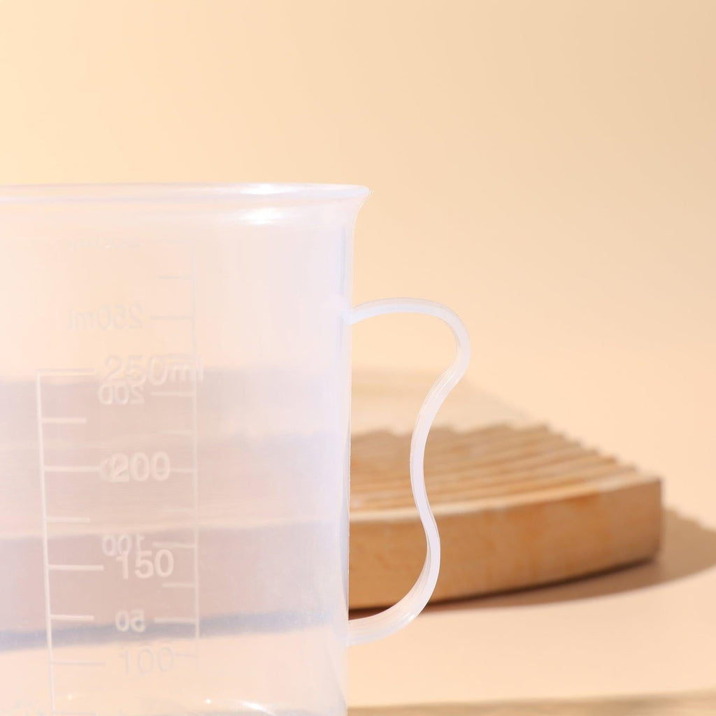 Clear 300ml measuring cup with graduation marks for precise kitchen baking and crafting — view 3
