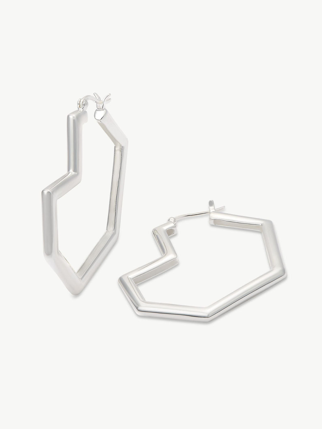 Sterling Silver hoop earrings – Daryl | No More Nobody-4