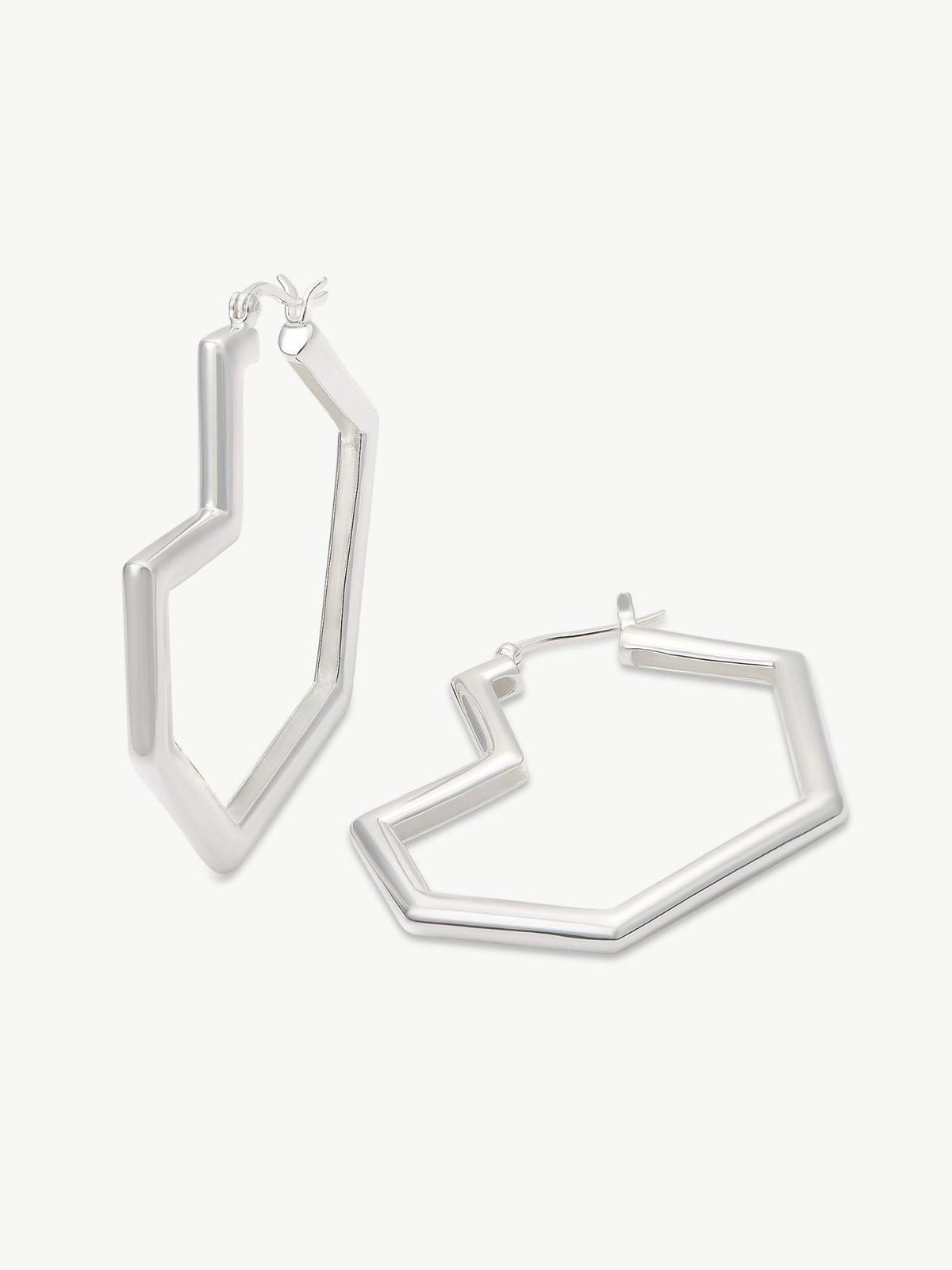 Sterling Silver hoop earrings – Daryl | No More Nobody-4