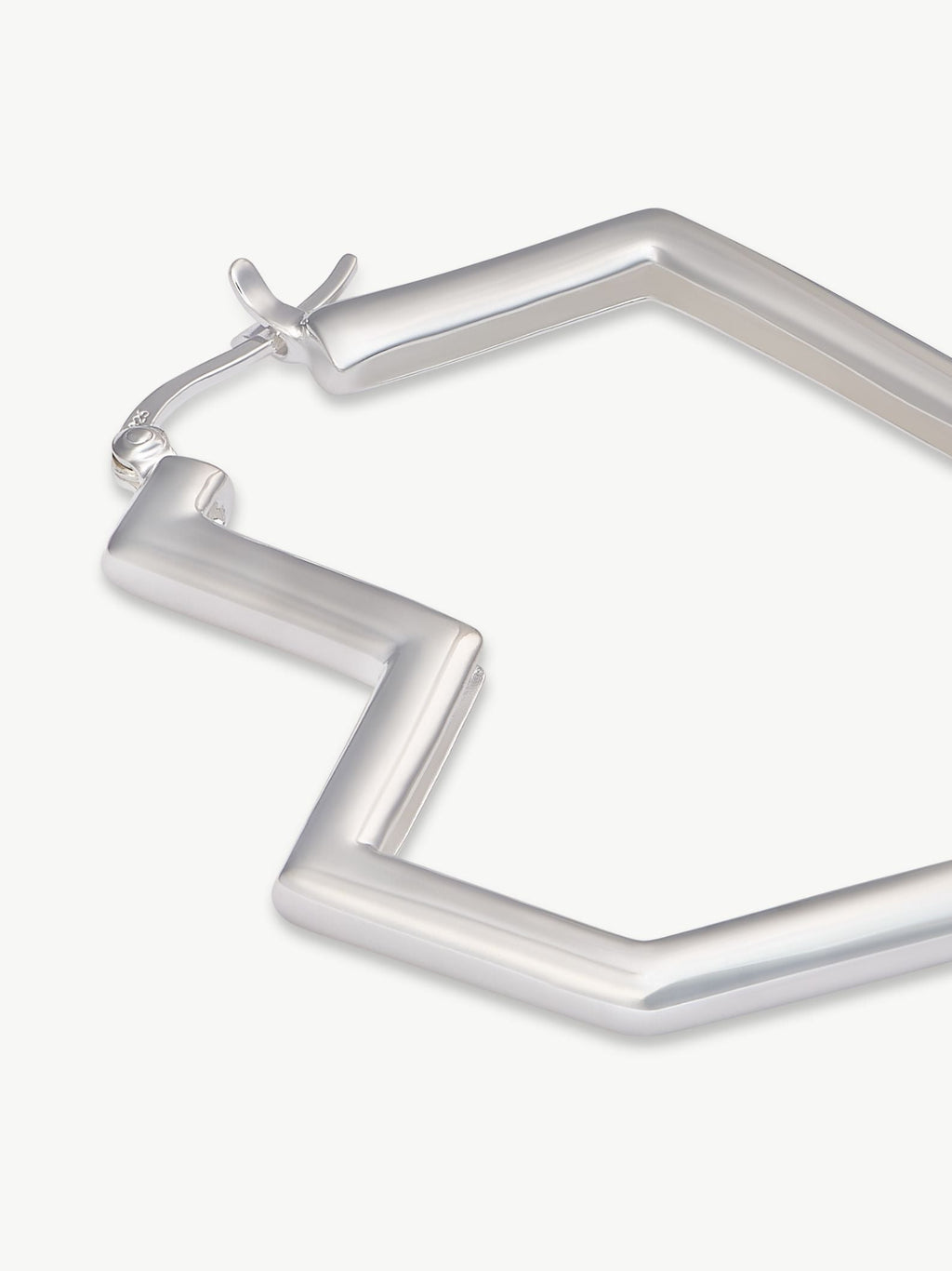 Sterling Silver hoop earrings – Daryl | No More Nobody-3