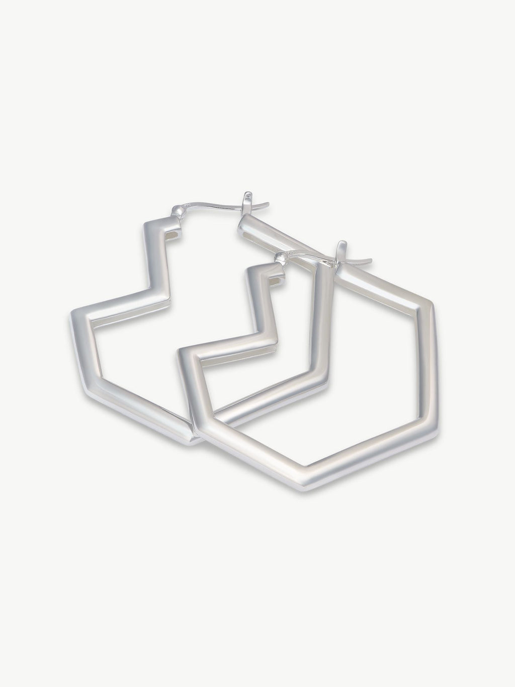 Sterling Silver hoop earrings – Daryl | No More Nobody-0