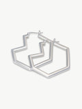 Sterling Silver hoop earrings – Daryl | No More Nobody-0