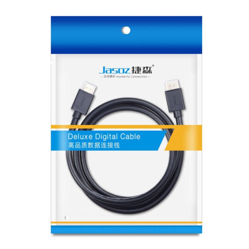 Black 4K DisplayPort male to male cable with gold plated connectors for monitors and projectors — view 3
