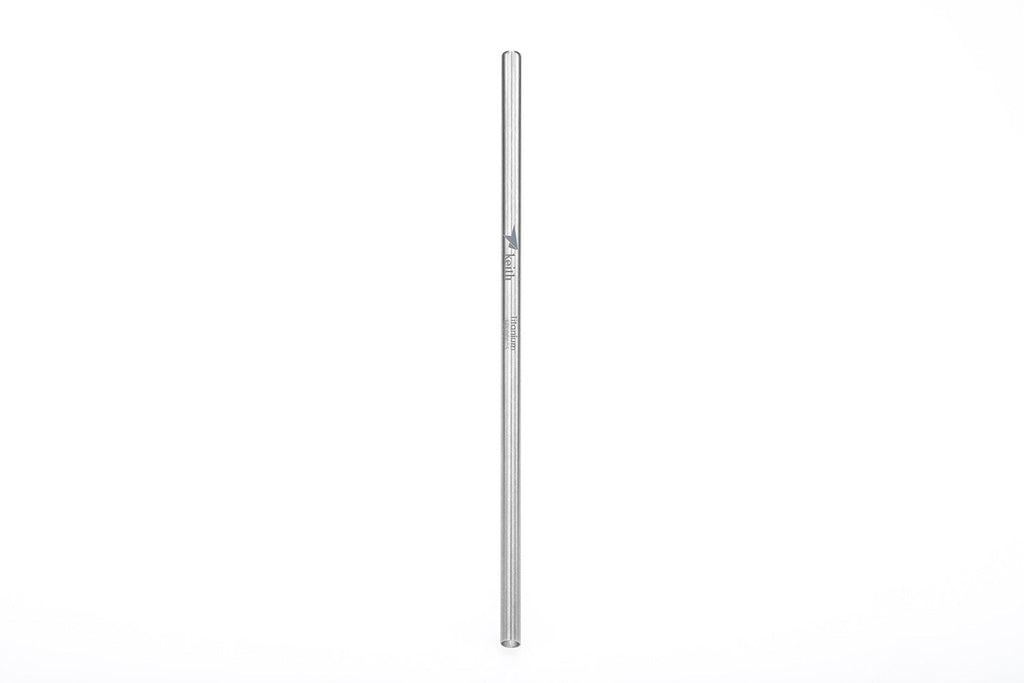 KEITH Titanium Straw with Cleaning Brush - Ti3703-0