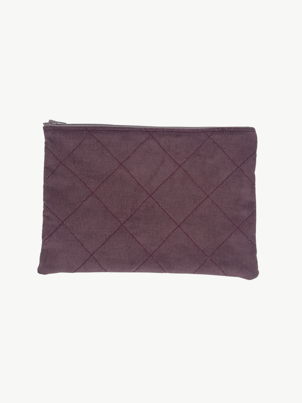Organic Cotton Taupe Make up bag - Celeste | No More Nobody-0