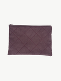 Organic Cotton Taupe Make up bag - Celeste | No More Nobody-0