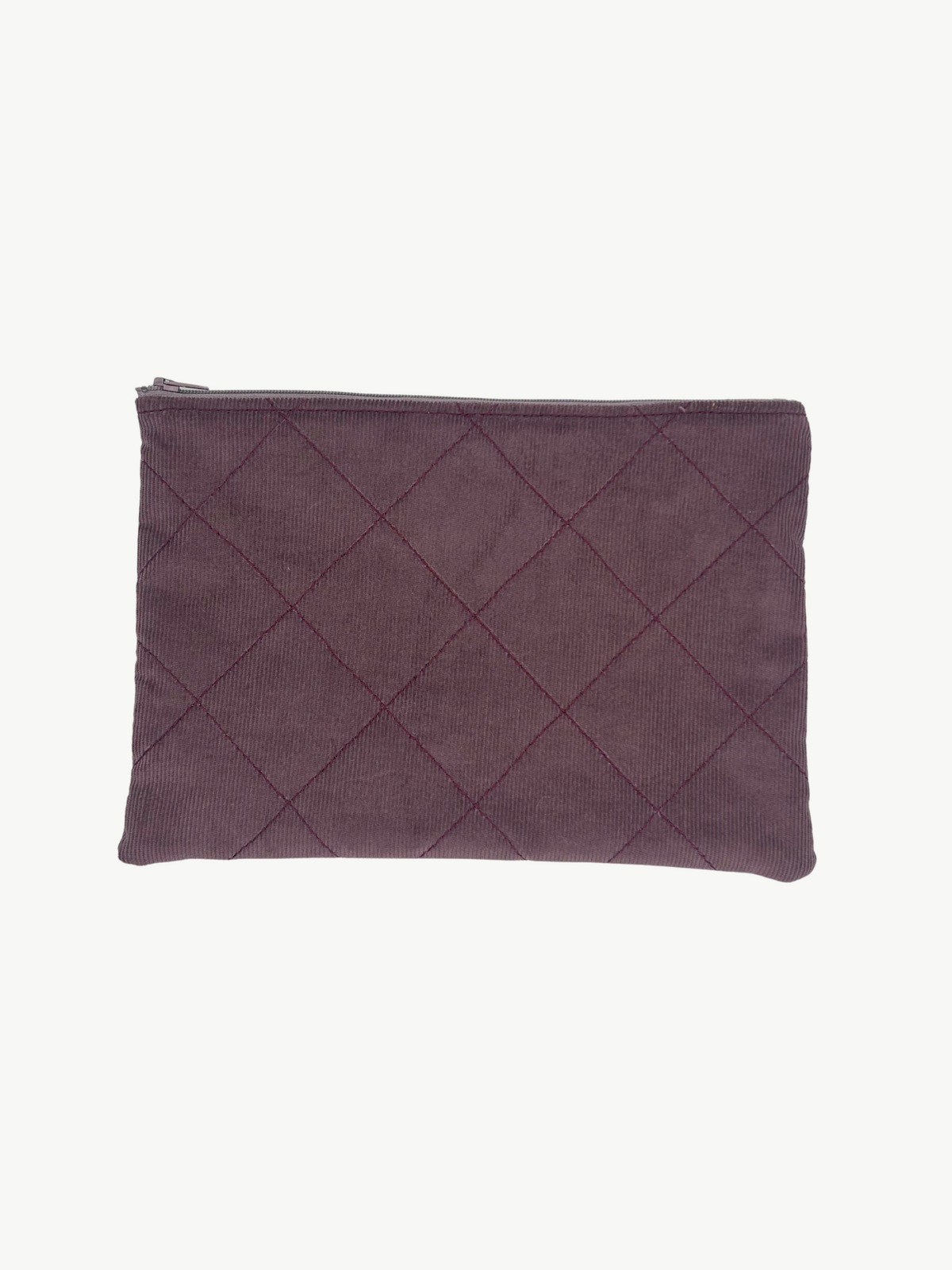 Organic Cotton Taupe Make up bag - Celeste | No More Nobody-0