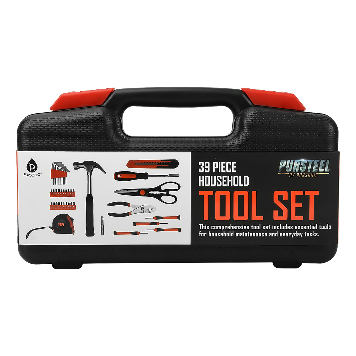 Handy Solutions 39-Piece Household Tool Kit-2