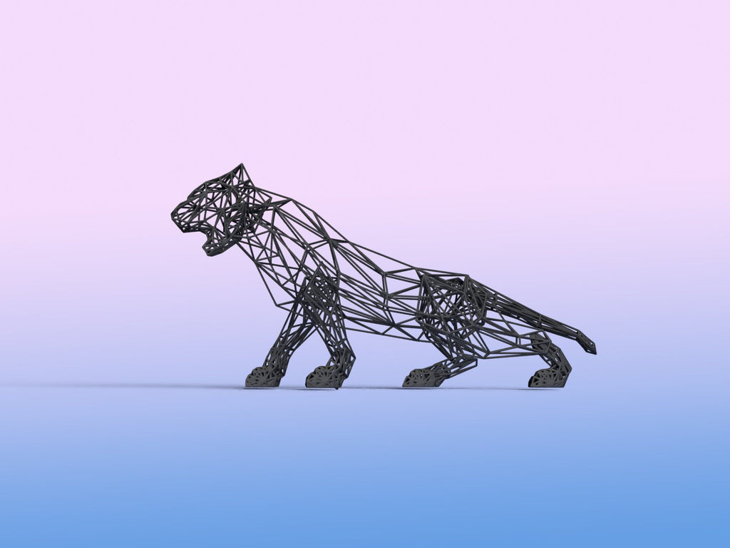 High-Precision Jaguar Sculpture-3