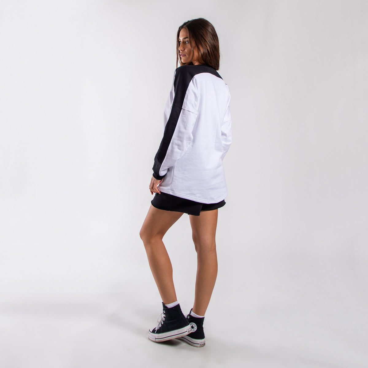 6022 - Women's Panel Crewneck Sweatshirt-4