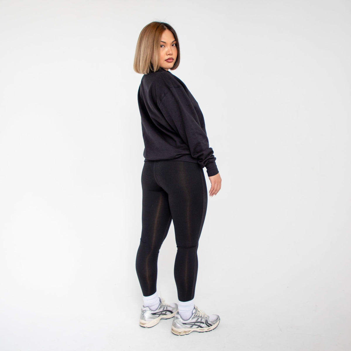 6051 - Women's Quarter Zip Sweatshirt-4