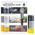 3 Pack Facial Therapy Mud Face Mask with Mask Applicator-0