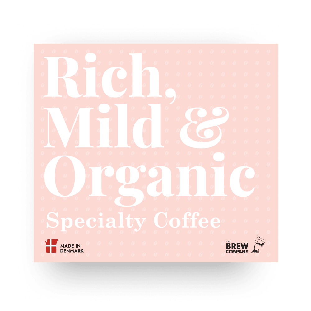 Organic coffee gift box for her with three specialty pour over brew bags in elegant packaging — view 3