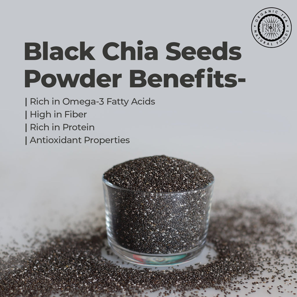 Cold milled raw chia ground superfood powder in a clear pantry storage jar — view 5