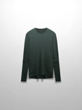 CREW RIBBED DOLMAN-EMERALD GREEN-0