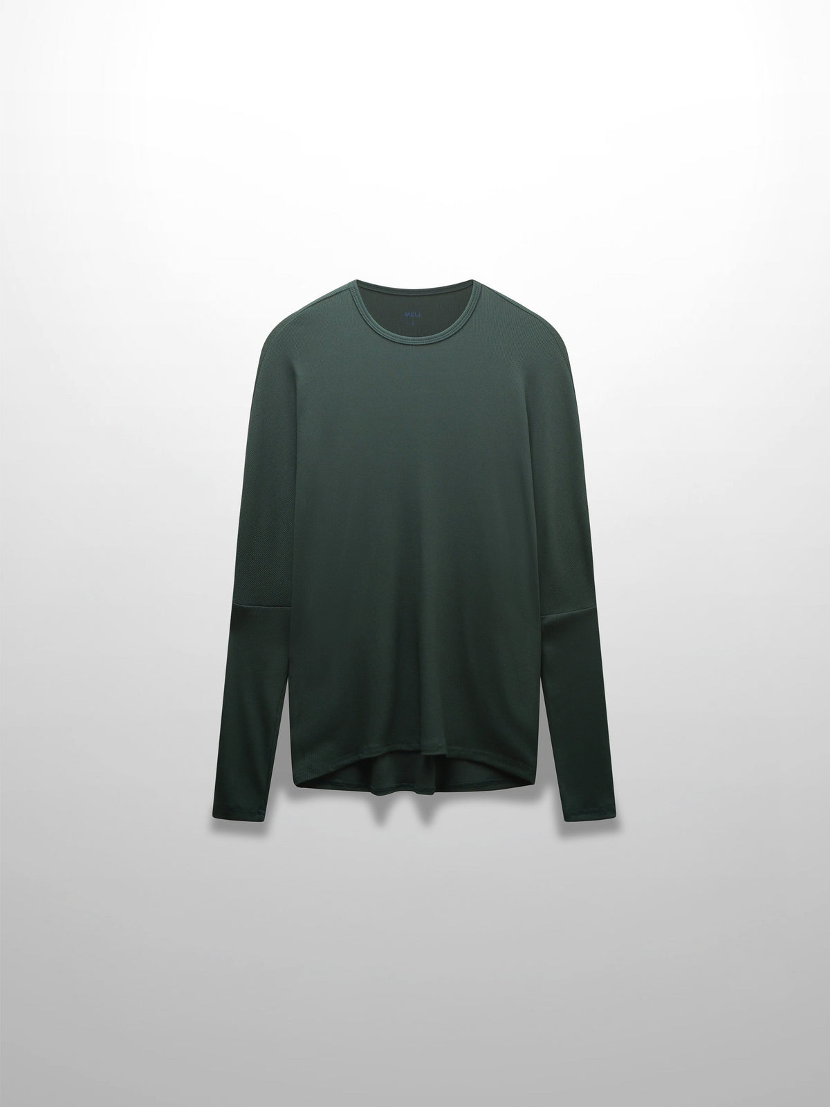 CREW RIBBED DOLMAN-EMERALD GREEN-0