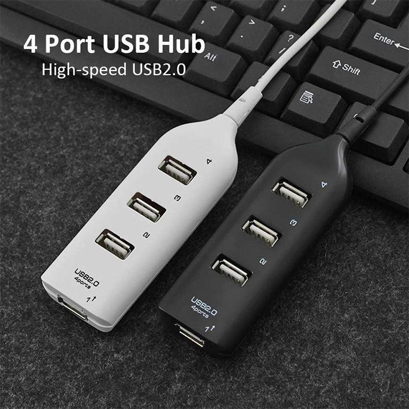 Slim multi port USB hub smart splitter for connecting laptop and computer accessories — view 5