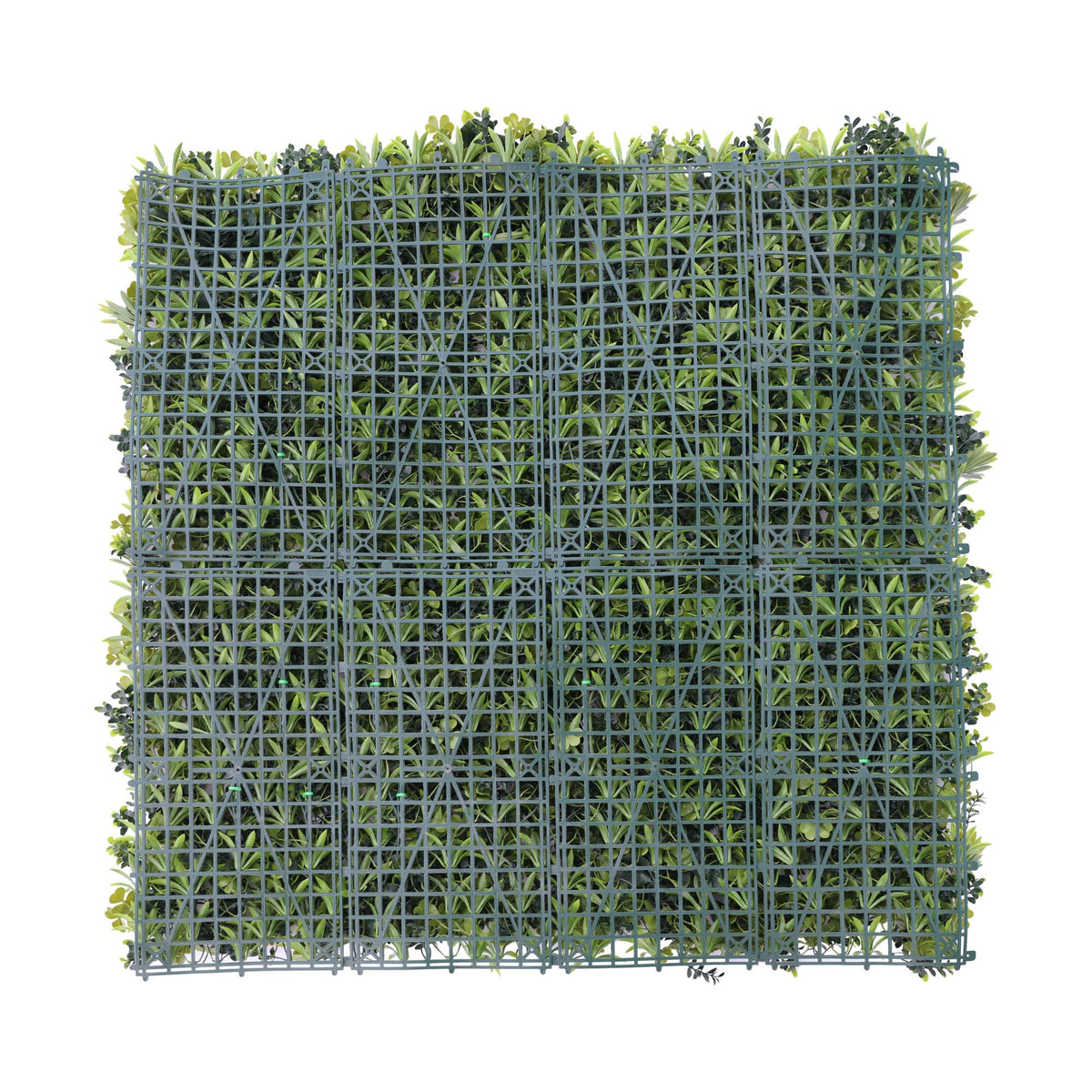Wild Tropics Artificial Vertical Garden Green Wall Panel 40×40in 11 SQ FT – UV Resistant – Commercial Grade-3