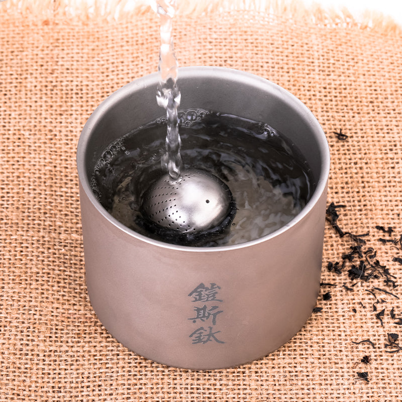 KEITH Titanium Egg-Shaped Tea Infuser - Ti3920-3