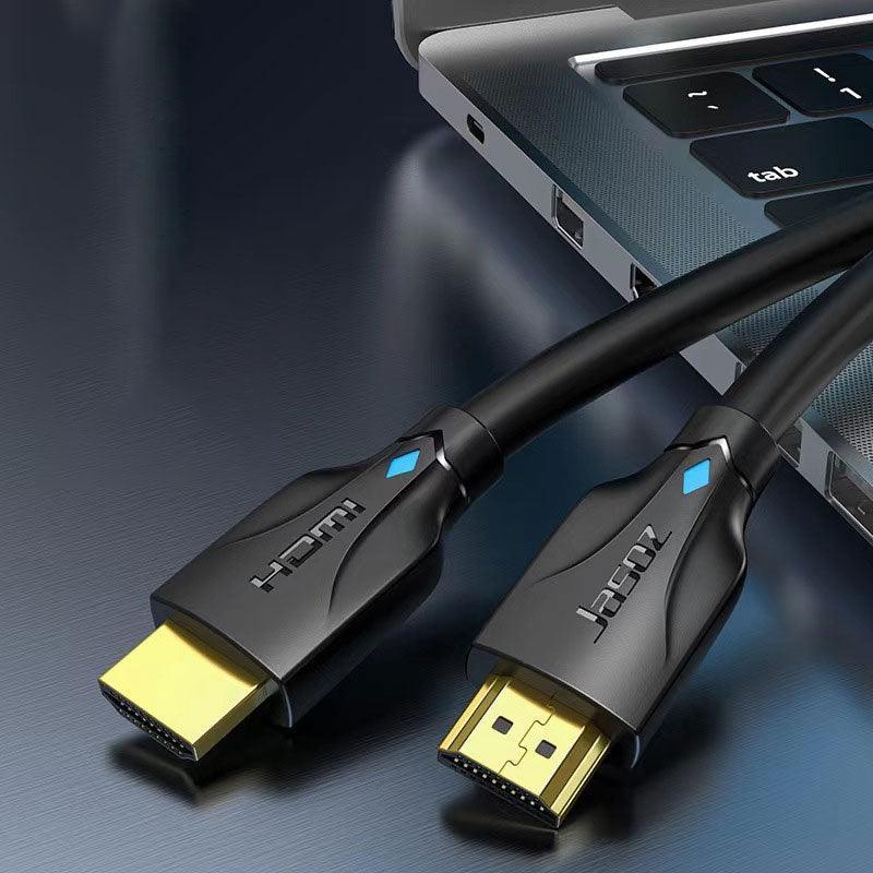 Braided 8K Ultra HD Premium HDMI 2.1 cable with gold-plated zinc alloy connectors — view 4