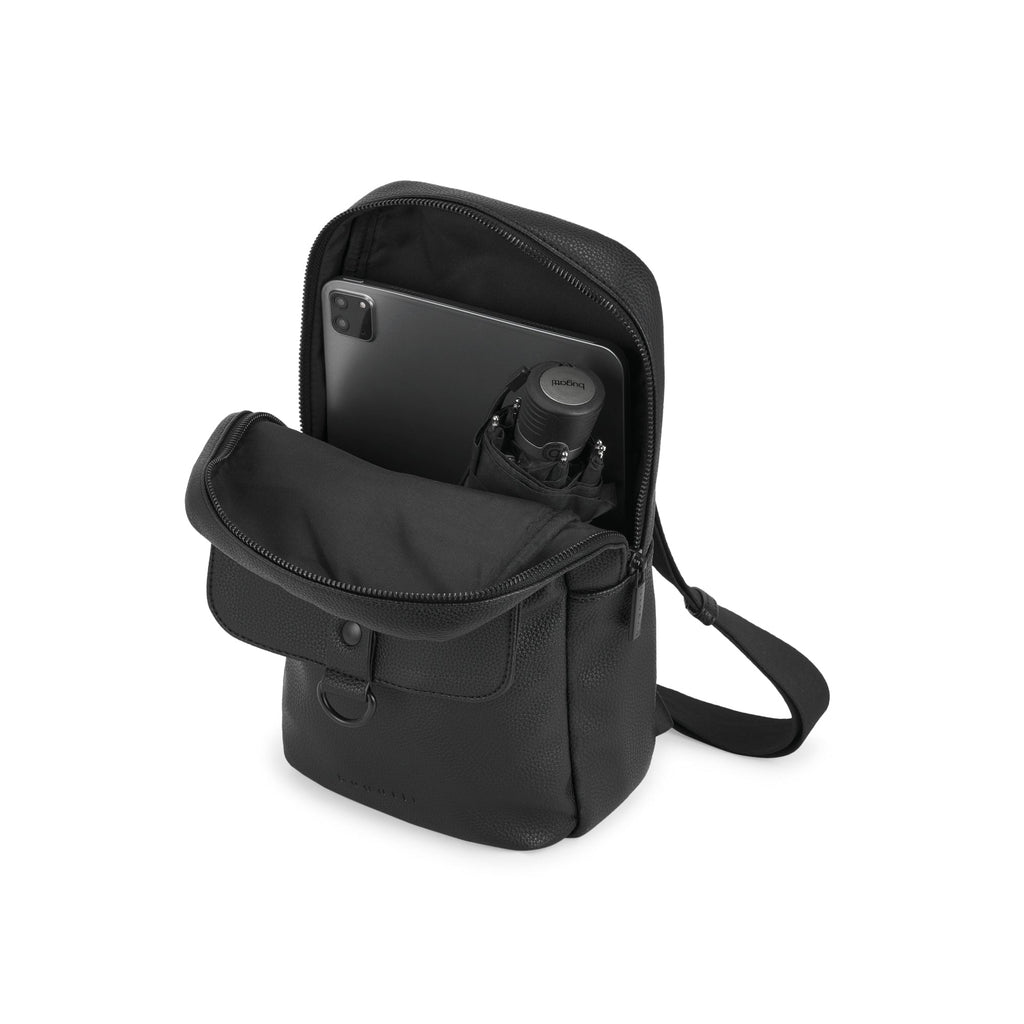 Henry sling bag in premium material, a sleek crossbody bag for everyday hands-free travel — view 3