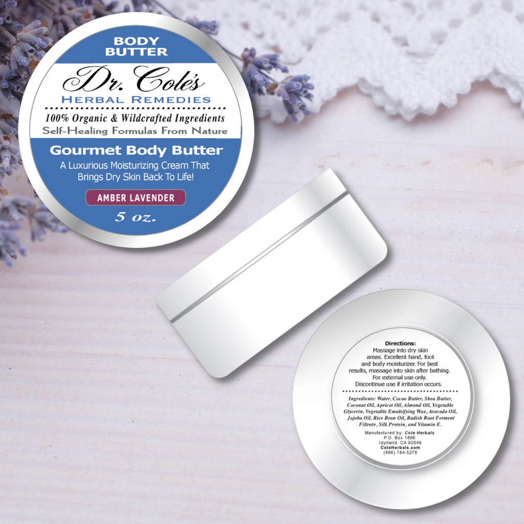 34 - Dr. Cole's Gourmet Body Butter - AMBER LAVENDER-1
