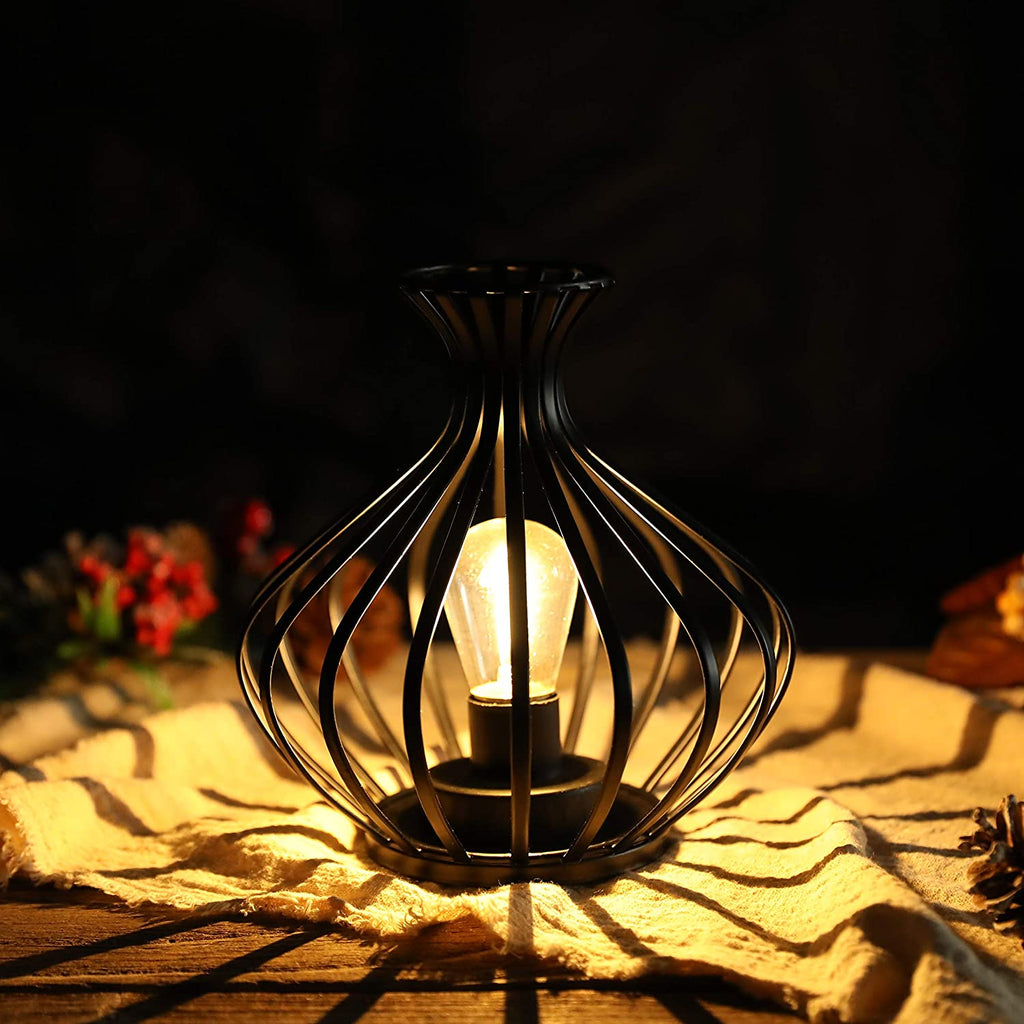 7.5-inch tall wireless LED table lamp in modern Nordic style with a sleek cordless design — view 3