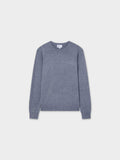 Basic Crew Sweater LS-Heathered Grey-0