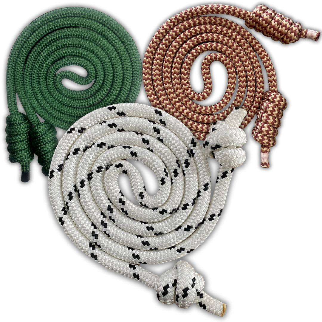 3 Flow Ropes Pack : 800 grams 18 mm + 550 grams 14 mm + 440 grams 12 mm-0