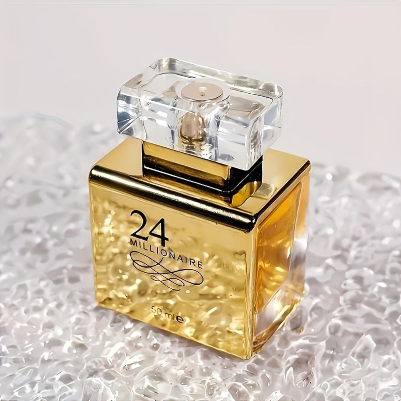 24 Millionaire Vanilla Perfume for women in a compact 24ml elegant glass travel bottle — view 3