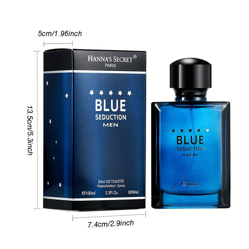 Men's woody eau de parfum in a sleek 100ml liquid glass bottle for daily wear — view 2