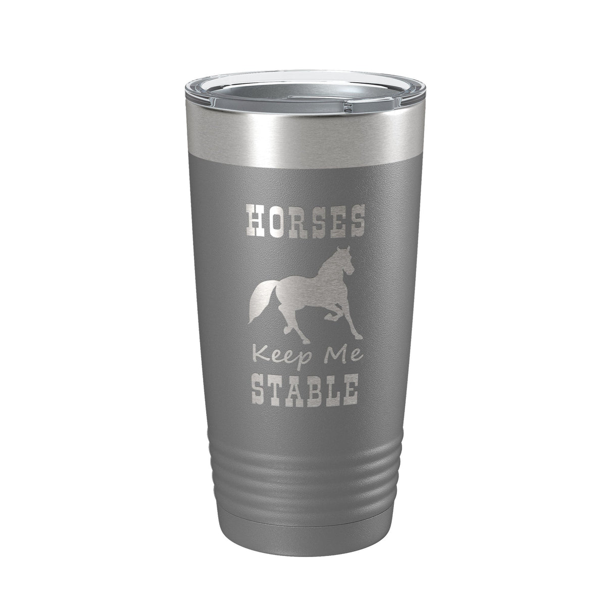 Horses Keep Me Stable Tumbler Horseback Rider Travel Mug Insulated Laser Engraved Equestrian Coffee Cup Gift 20 oz-16