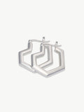 Sterling Silver small hoop earrings – Daryl | No More Nobody-0